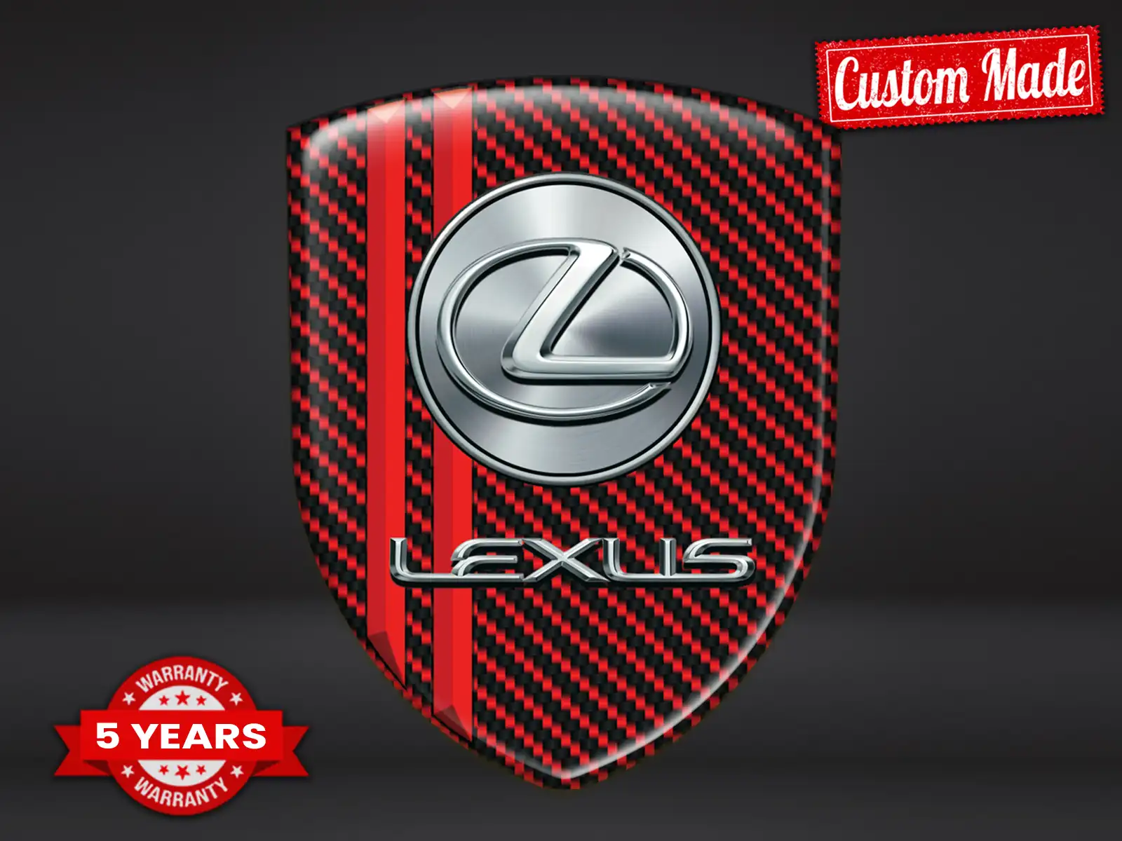Lexus Adesivi Parabrezza Auto Limitati Corsa Regolabili